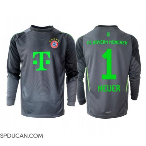 Muški Nogometni Dres Bayern Munich Manuel Neuer #1 Golmanski Gostujuci 2025-26 Dugi Rukav